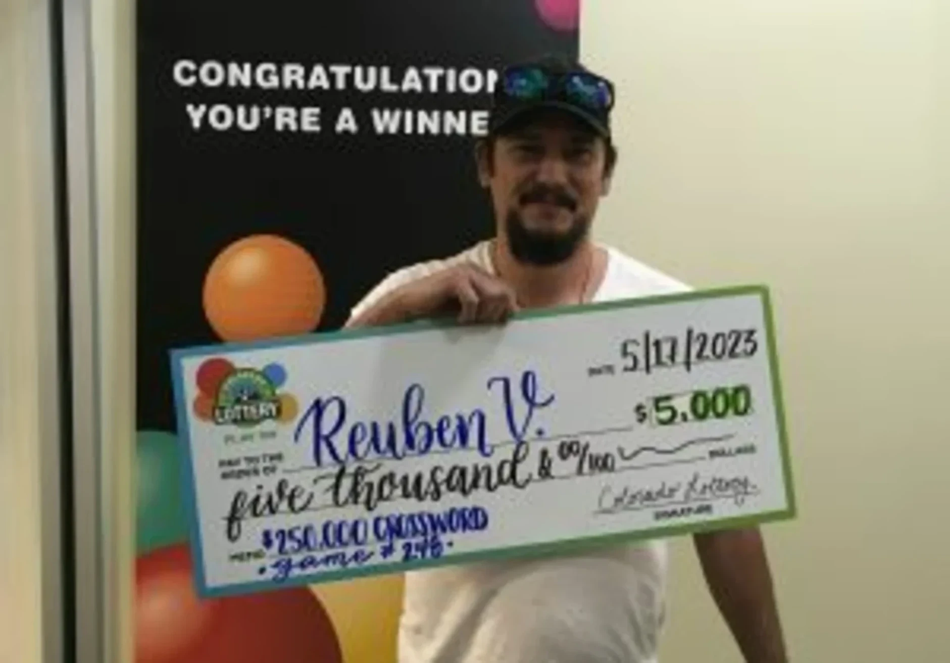 在普韦布洛，Reuben V. 刮出 $5,000 的奖金！